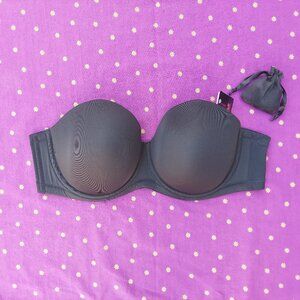 Wacoal Black Underwire Strapless Bra
